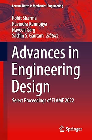 Imagen del vendedor de Advances in Engineering Design a la venta por moluna