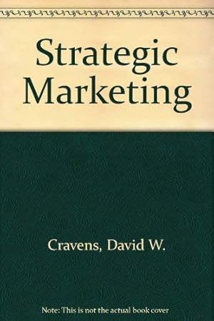 Image du vendeur pour Strategic Marketing mis en vente par WeBuyBooks
