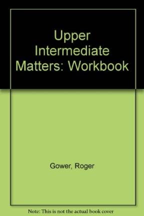 Imagen del vendedor de Upper Intermediate Matters Workbook (No Key) a la venta por WeBuyBooks