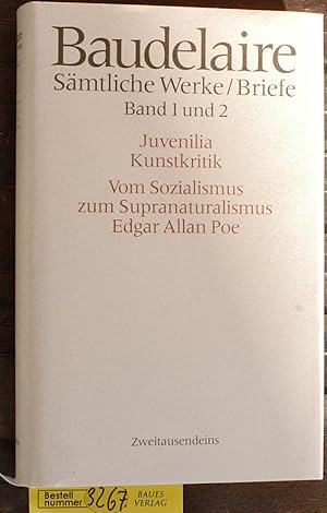 Sämtliche Werke/Briefe 1832 - 1846. Band 1+2. Juvenilia-Kunstkritik / Vom Sozialismus zum Suprana...