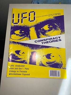 UFO - A Forum on Extraordinary Theories and Phemonmenon. Conspiracy Theories Issue - Vol. 7, #3