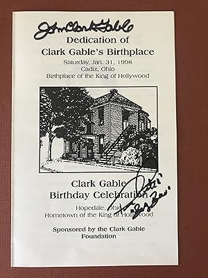 Dedication of Clark Gable's Birthplace (SIGNED)