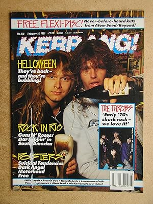 Bild des Verkufers fr Kerrang! February 16, 1991. No. 328. zum Verkauf von N. G. Lawrie Books