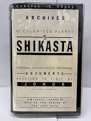 Seller image for Shikasta: Re, Colonised Planet 5; Personal, Psychological, Historical Documents Relating to Visit by Johor for sale by Chamblin Bookmine