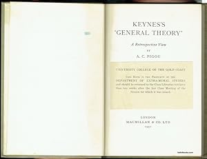 Keynes's 'General Theory': A Retrospective View