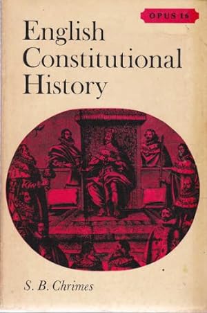 Image du vendeur pour English Constitutional History (Opus Books) mis en vente par WeBuyBooks