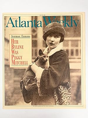 Imagen del vendedor de Her Byline Was Peggy Mitchell Atlanta Journal Magazine June 22 1986 a la venta por Old New York Book Shop, ABAA