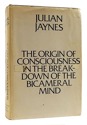 Seller image for THE ORIGIN OF CONSCIOUSNESS IN THE BREAKDOWN OF THE BICAMERAL MIND for sale by Rare Book Cellar