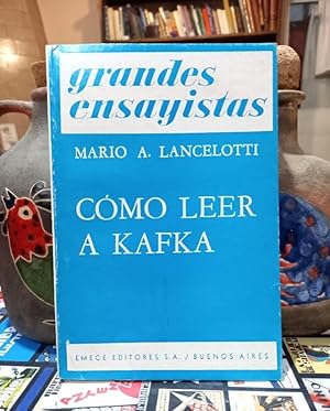 Imagen del vendedor de Cmo leer a Kafka a la venta por Libros de Ultramar Alicante