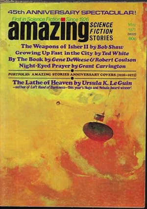 Image du vendeur pour AMAZING Stories: May 1971 ("The Lathe of Heaven") mis en vente par Books from the Crypt