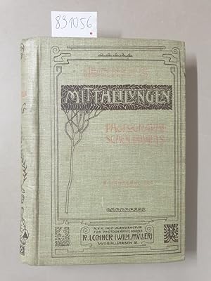 Lechners Mittheilungen photographischen Inhalts. X. Jahrgang 1905 : (12 Hefte in einem Buch. Unte...