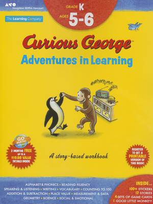 Seller image for Curious George Adventures in Learning, Kindergarten: Story-Based Learning (Paperback or Softback) for sale by BargainBookStores