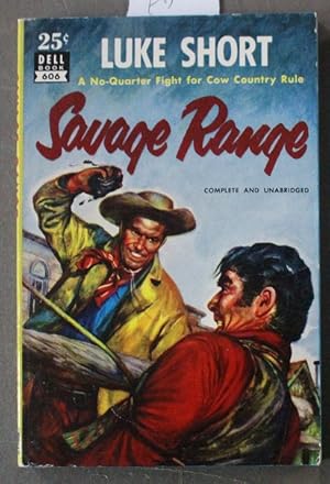 Seller image for Savage Range (Dell Books.# 606 ) for sale by Comic World