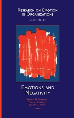 Seller image for Emotions and Negativity for sale by AHA-BUCH GmbH