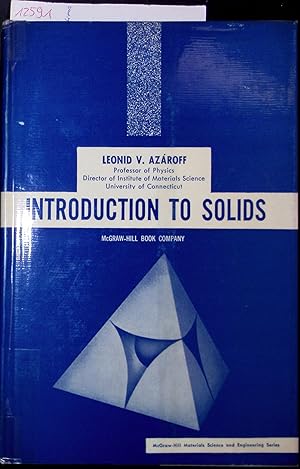 Seller image for Introduction to Solids. for sale by Antiquariat Bookfarm