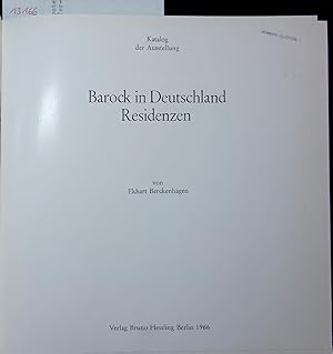 Seller image for Barock in Deutschland Residenzen. for sale by Antiquariat Bookfarm