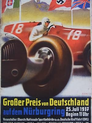 Großer Preis von Deutschland auf dem Nürburgring, 25. Juli 1937. Zwölfter Jahrgang, Heft 2, Juli ...