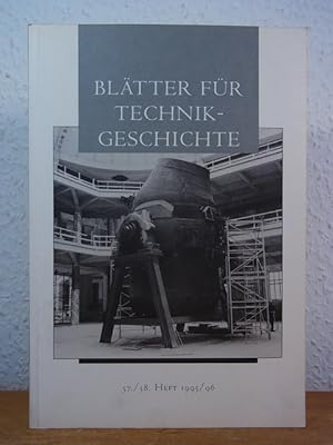 Bild des Verkufers fr Bltter fr Technikgeschichte. 57./58. Heft, 1995/96 zum Verkauf von Antiquariat Weber