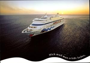 Bild des Verkufers fr Ansichtskarte / Postkarte Kreuzfahrtschiff, Schiff, AIDA-Kreuzfahrt zum Verkauf von akpool GmbH