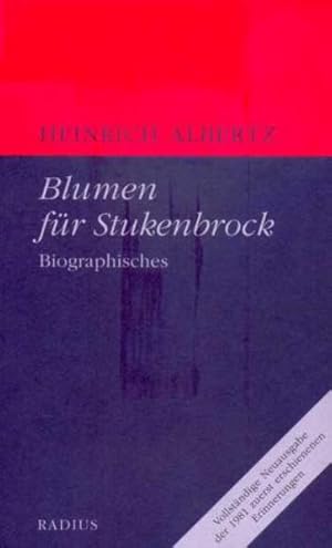 Bild des Verkufers fr Blumen fr Stukenbrock: Biographisches zum Verkauf von Gerald Wollermann