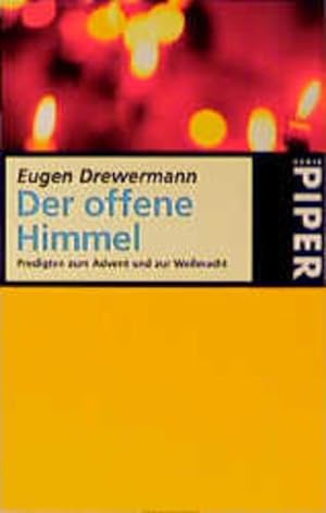 Seller image for Der offene Himmel Predigten zum Advent und zur Weihnacht for sale by antiquariat rotschildt, Per Jendryschik