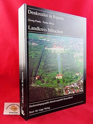 Bild des Verkufers fr Denkmaltopographie Bundesrepublik Deutschland. Denkmler in Bayern; Teil: Band 17 : 1. Oberbayern, Landkreise., Landkreis Mnchen - Aufnahmen von Joachim Sowieja. Mit Beitrgenvon Gerhard Ongyerth und Stefan Winghart zum Verkauf von Chiemgauer Internet Antiquariat GbR