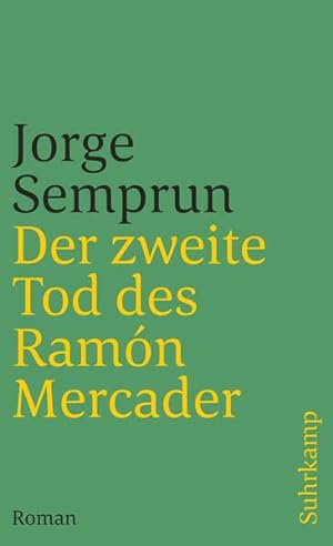Bild des Verkufers fr Der zweite Tod des Ramn Mercader Roman zum Verkauf von antiquariat rotschildt, Per Jendryschik