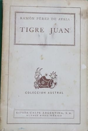 Imagen del vendedor de Tigre Juan a la venta por Librería Alonso Quijano