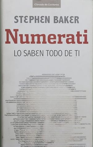 Imagen del vendedor de Numerati a la venta por Librera Alonso Quijano