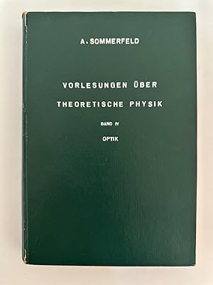 Bild des Verkufers fr Optik (=Vorlesungen ber Theoretische Physik, 4). zum Verkauf von Wissenschaftl. Antiquariat Th. Haker e.K