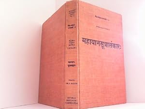 Image du vendeur pour BUDDHIST SANSKRIT TEXTS NO. 13 / MAHAYANA-SUTRALANKARA OF ASANGA . mis en vente par Antiquariat Ehbrecht - Preis inkl. MwSt.