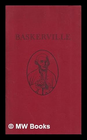 Image du vendeur pour John Baskerville, 1705-1775 : an address to the Wynkyn de Worde Society at Stationers' Hall London on 29 January 1976 to mark the 200th anniversary of Baskerville's death mis en vente par MW Books Ltd.