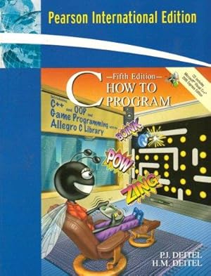 Immagine del venditore per C How to Program: International Edition venduto da WeBuyBooks