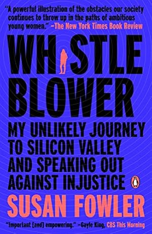 Bild des Verkufers fr Whistleblower: My Unlikely Journey to Silicon Valley and Speaking Out Against Injustice zum Verkauf von WeBuyBooks 2