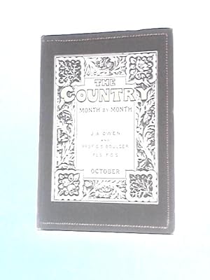 Imagen del vendedor de The Country Month By Month: October a la venta por World of Rare Books