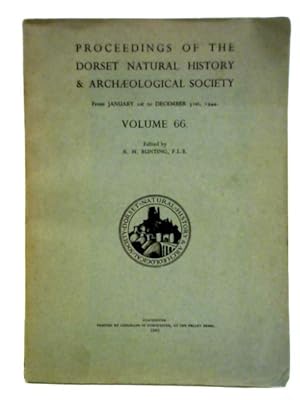 Immagine del venditore per Proceedings of the Dorset Natural History & Archaeological Society, 1944, Volume 66 venduto da World of Rare Books