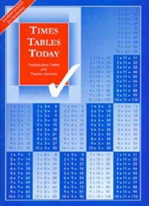 Imagen del vendedor de Times Tables Today a la venta por WeBuyBooks