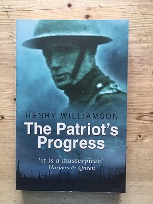 Seller image for The Patriot's Progress for sale by Cambridge Recycled Books