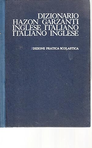 Bild des Verkufers fr Grande dizionario Hazon Garzanti inglese-italiano, italiano-inglese zum Verkauf von Laboratorio del libro
