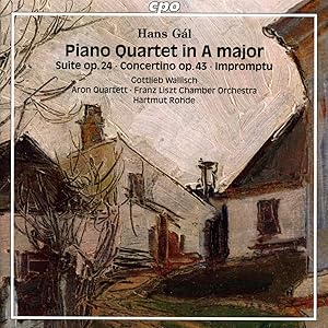 Piano Quartet in A major CD Suite op. 24. Concertino op. 43. Impromptu