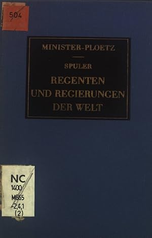 Seller image for Regenten und Regierungen der Welt, Teil 2, Nachtr. 1964/1965 zu Bd. 4: Neueste Zeit : 1917/1918 - 1964 / for sale by books4less (Versandantiquariat Petra Gros GmbH & Co. KG)