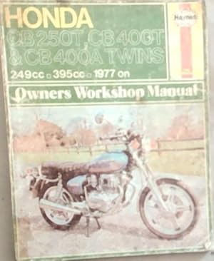 Imagen del vendedor de Honda CB 250 T CB 400 T and CB 400 A twins: Owners Workshop Manual a la venta por Chapter 1