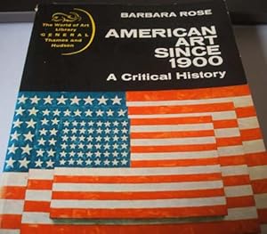 Image du vendeur pour American art since 1900: a critical history mis en vente par -OnTimeBooks-