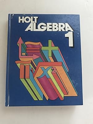 Holt Algebra 1