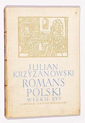 Imagen del vendedor de Romans polski wieku XVI a la venta por Librairie Lettres Slaves - Francis