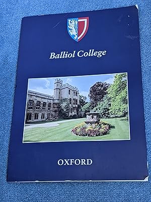 Imagen del vendedor de Balliol College, Oxford a la venta por East Kent Academic