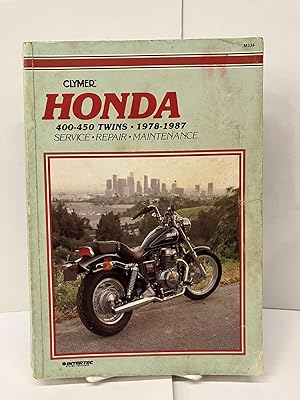 Clymer Honda 400-450cc Twins 1978-1987: Service, Repair, Maintenance