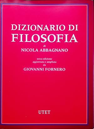 Seller image for Dizionario di filosofia.: 3. ed. for sale by Studio Bibliografico Adige