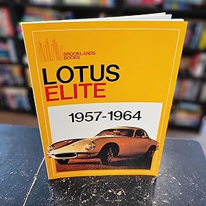 Seller image for Lotus Elite, 1957-64 (Brooklands Books Road Tests Series) for sale by Final Chapter Books