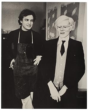 Andy Warhol and Jamie Wyeth: Portraits of Each Other (Signed by Both)